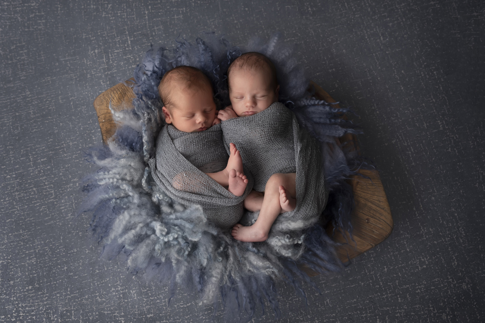 newborn tweeling shoot Flevoland