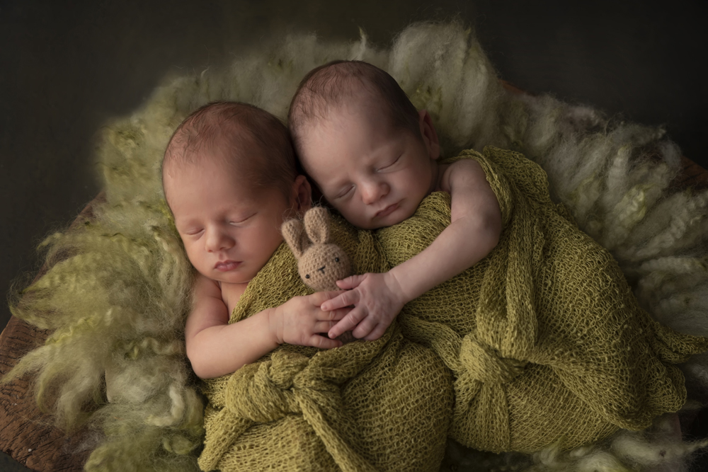 newborn shoot tweeling