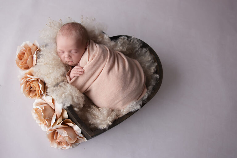 coaching newborn shoot