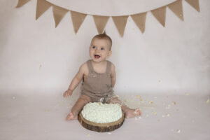 Cake smash fotoshoot 1 jaar